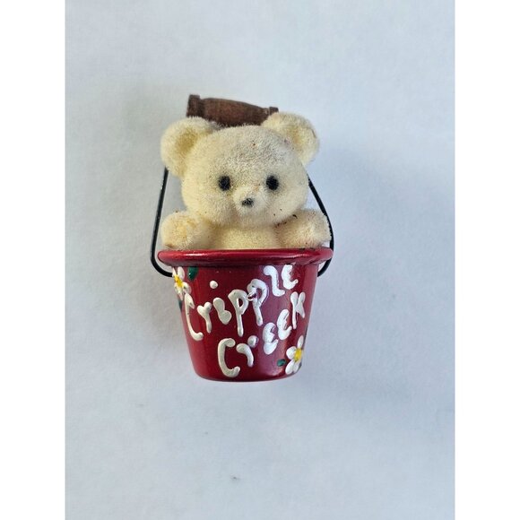Cripple Creek Bear In A Bucket Refrigerator Magnet - Picture 8 of 8